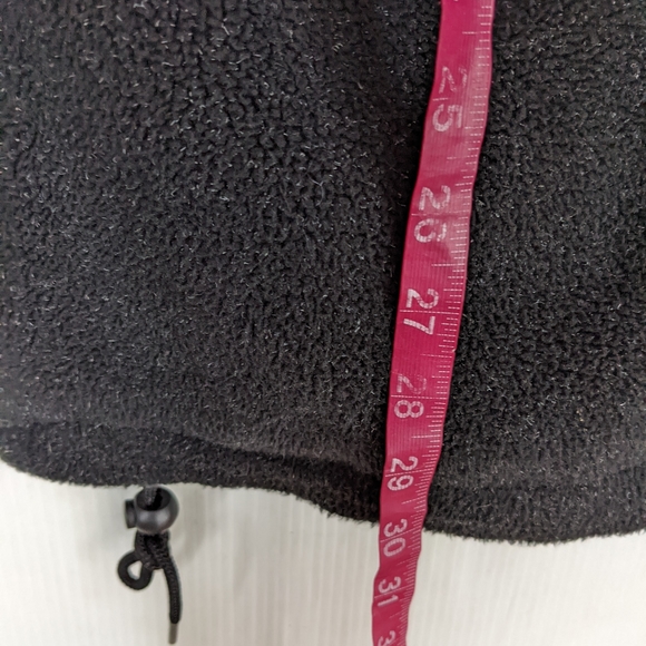 VINTAGE Forecaster Sport black red diamond fair isle cozy fleece teddy jacket - Picture 9 of 12